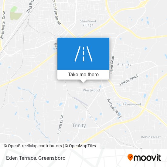 Eden Terrace map