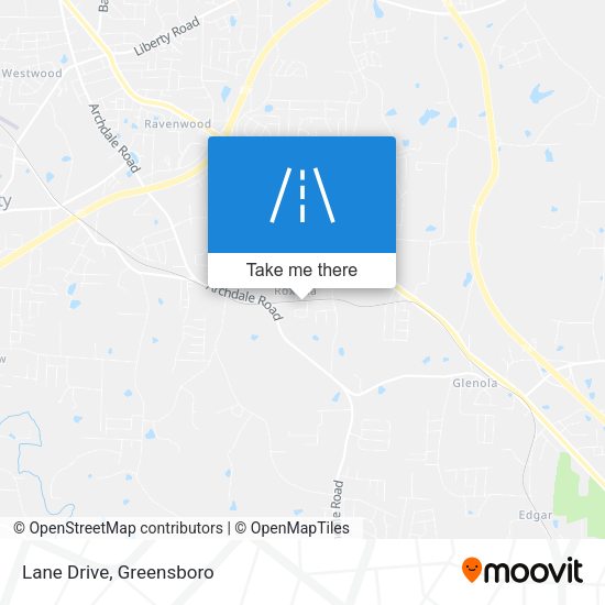 Mapa de Lane Drive