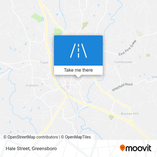 Mapa de Hale Street