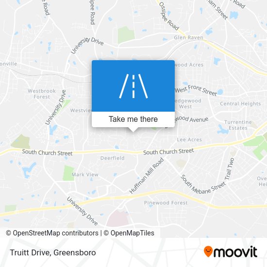 Truitt Drive map