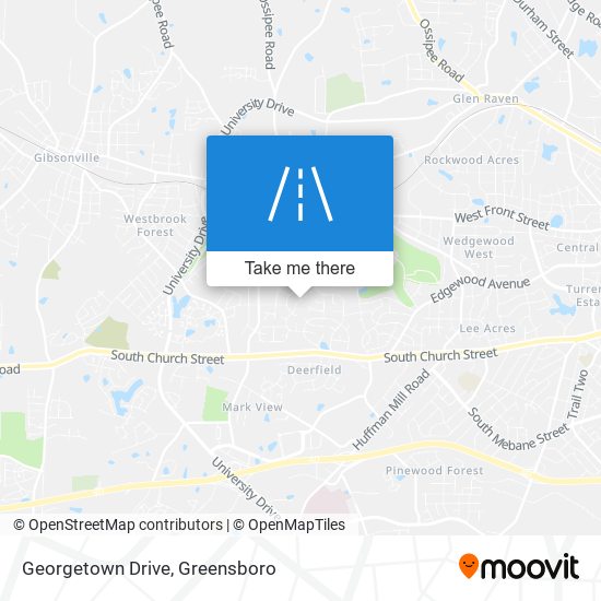 Georgetown Drive map