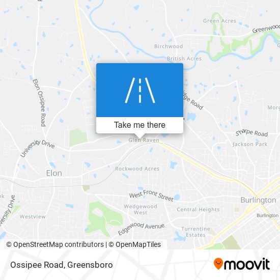 Mapa de Ossipee Road