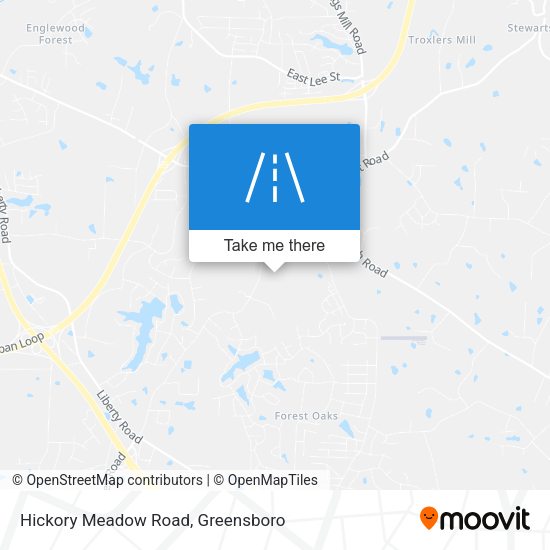 Mapa de Hickory Meadow Road