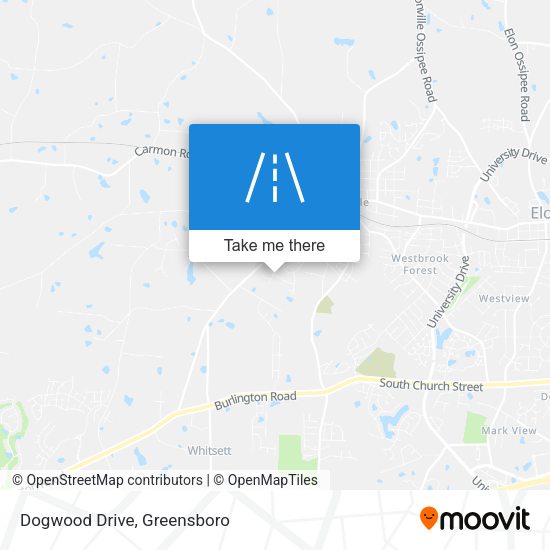 Dogwood Drive map