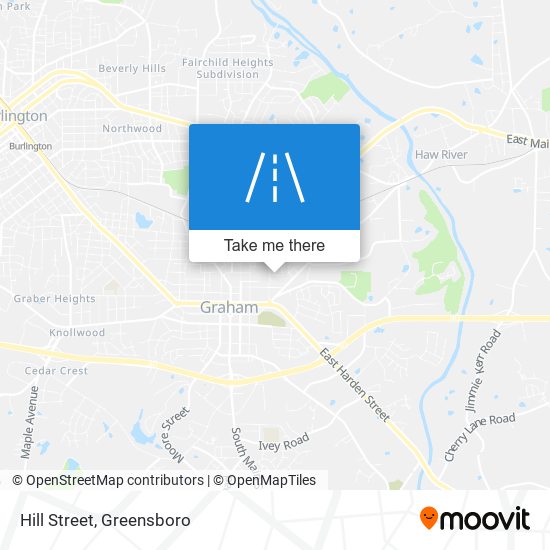 Mapa de Hill Street