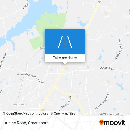 Mapa de Aldine Road