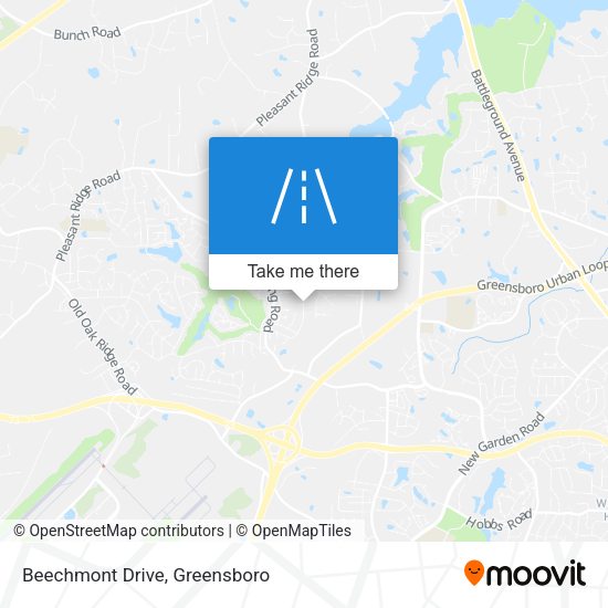 Mapa de Beechmont Drive