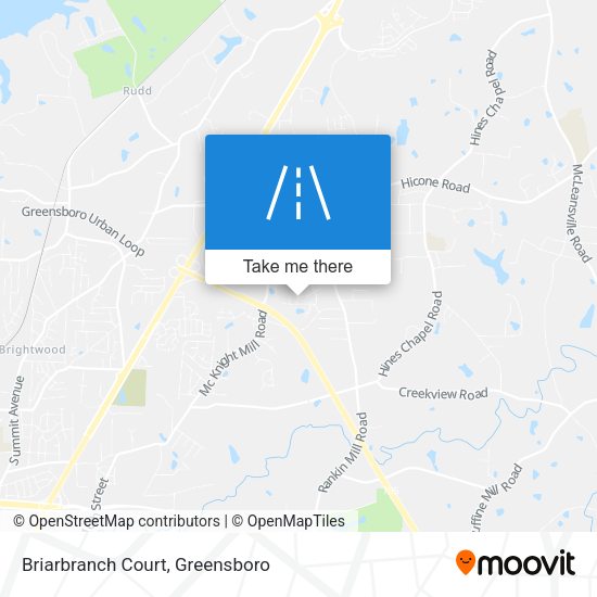 Briarbranch Court map