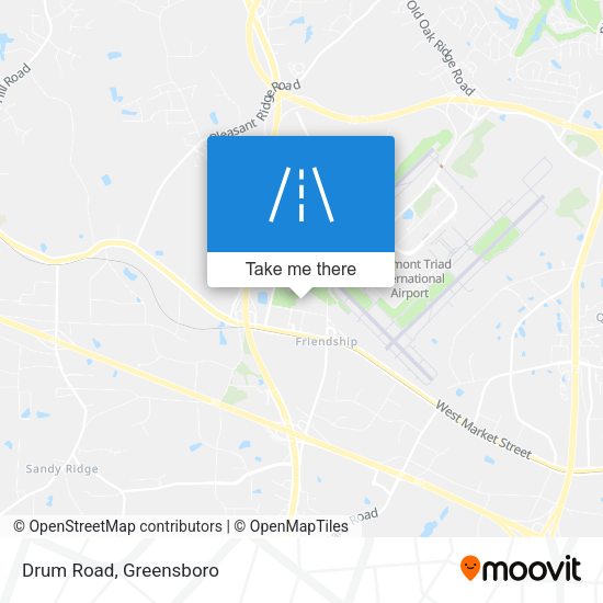 Mapa de Drum Road