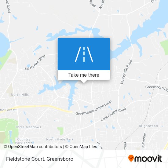 Fieldstone Court map