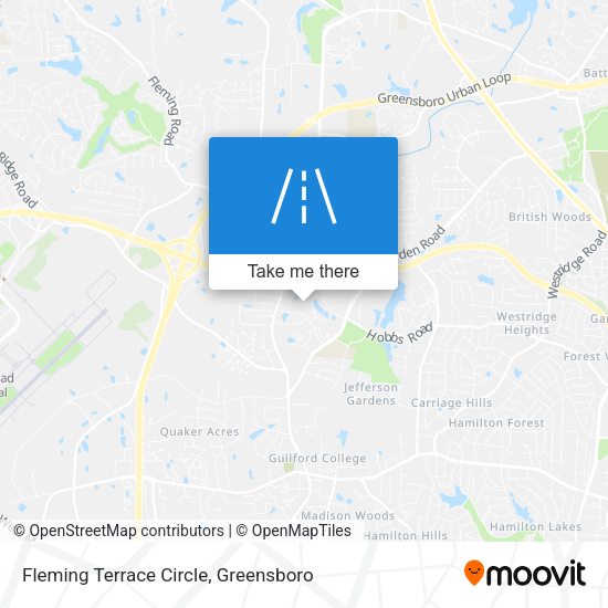 Mapa de Fleming Terrace Circle