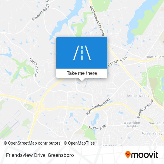 Friendsview Drive map