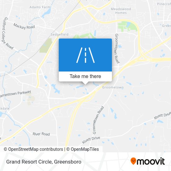 Grand Resort Circle map