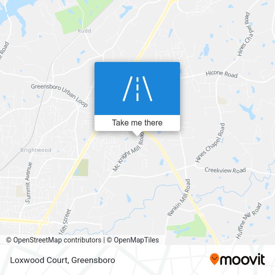 ¿Cómo llegar a Loxwood Court, Greensboro en autobús?