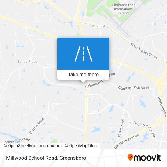 Mapa de Millwood School Road