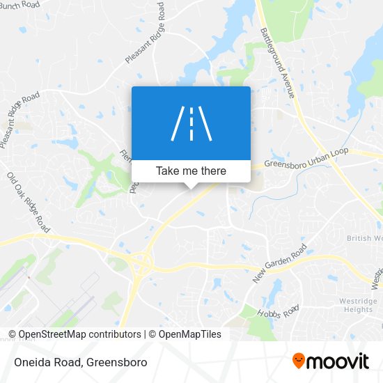 Mapa de Oneida Road