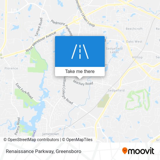 Renaissance Parkway map