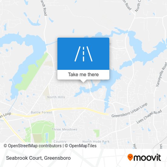 Mapa de Seabrook Court