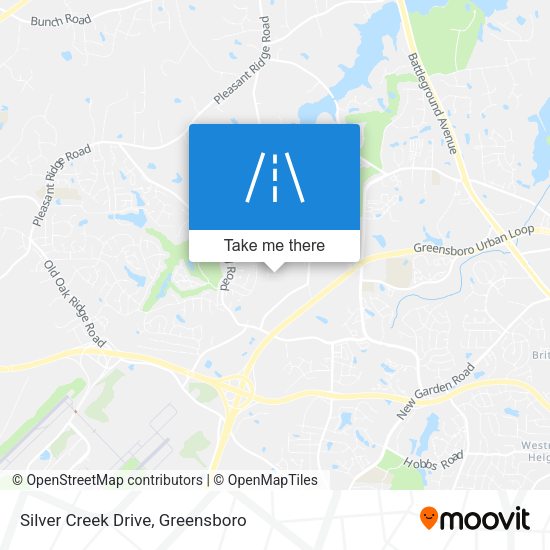 Silver Creek Drive map