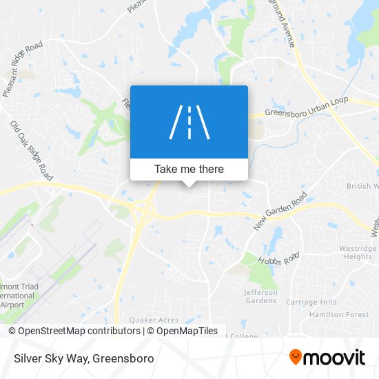 Silver Sky Way map