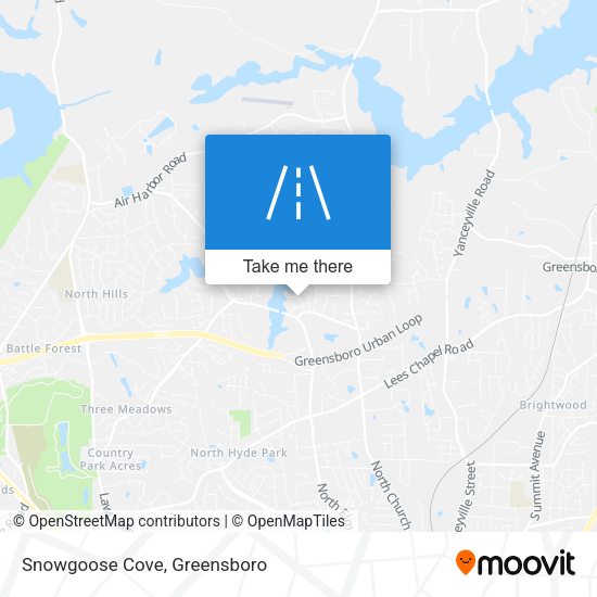 Mapa de Snowgoose Cove