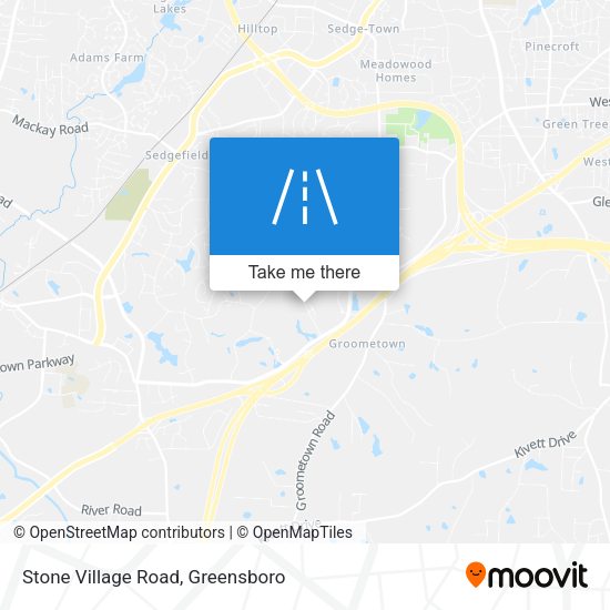 Stone Village Road map