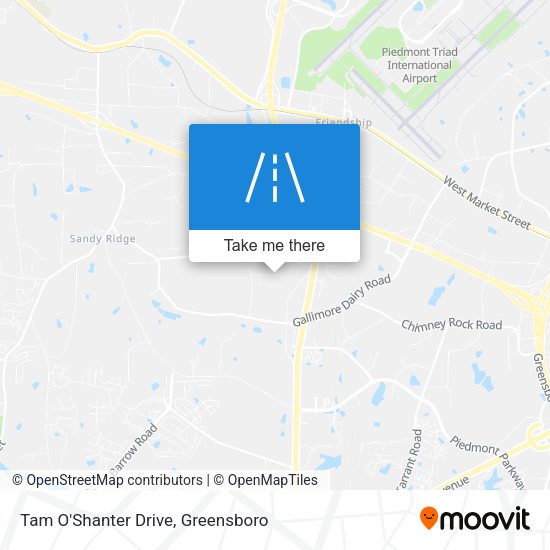 Mapa de Tam O'Shanter Drive