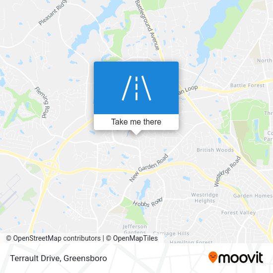 Mapa de Terrault Drive