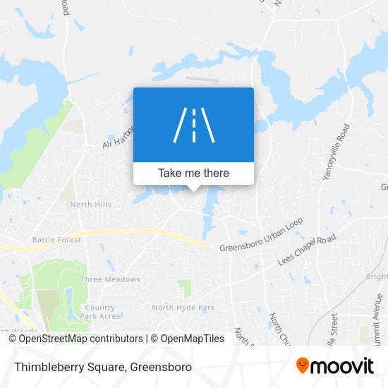 Mapa de Thimbleberry Square