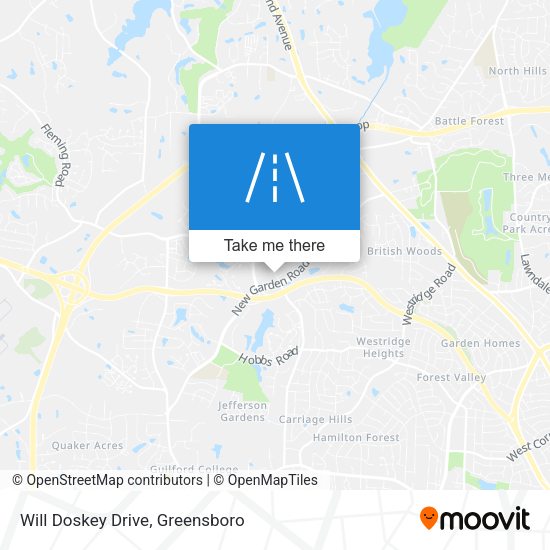 Mapa de Will Doskey Drive