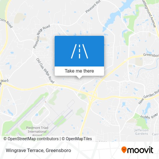 Mapa de Wingrave Terrace
