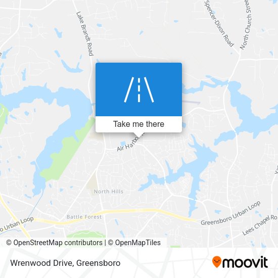 Mapa de Wrenwood Drive