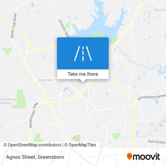 Mapa de Agnes Street