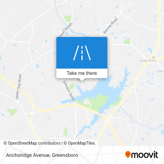 Anchoridge Avenue map