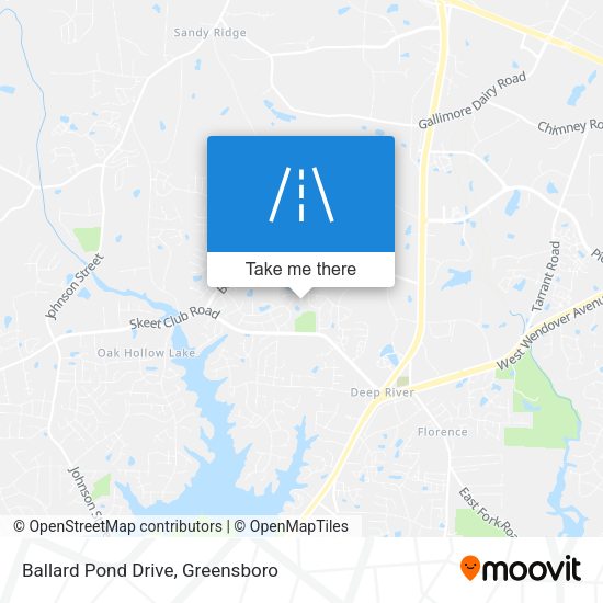 Mapa de Ballard Pond Drive