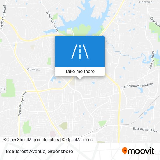 Beaucrest Avenue map