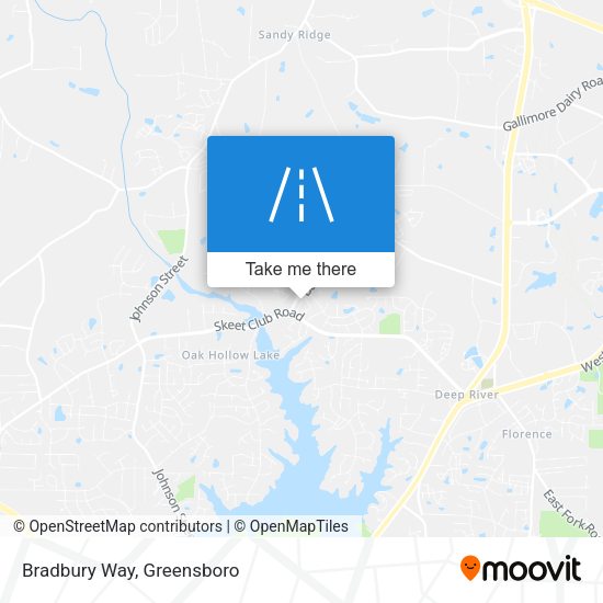 Mapa de Bradbury Way
