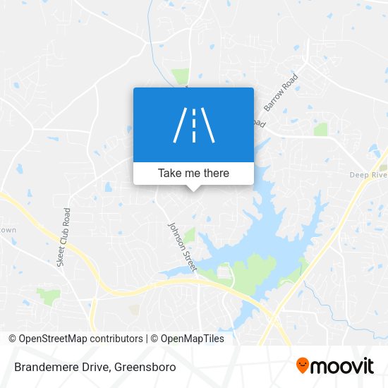 Mapa de Brandemere Drive