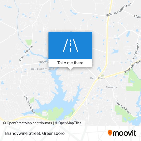 Brandywine Street map