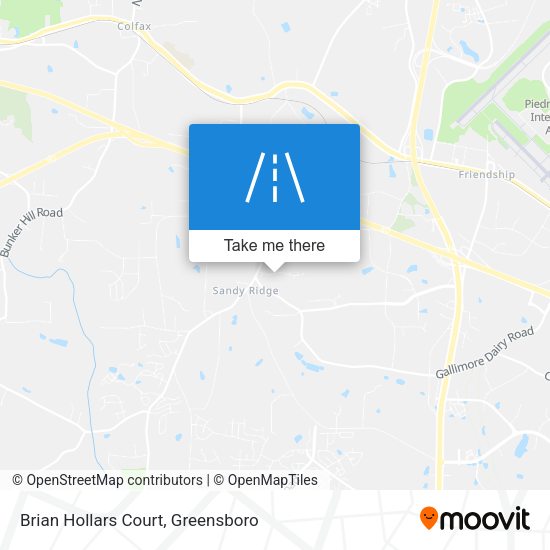 Brian Hollars Court map