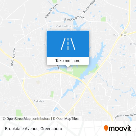 Mapa de Brookdale Avenue