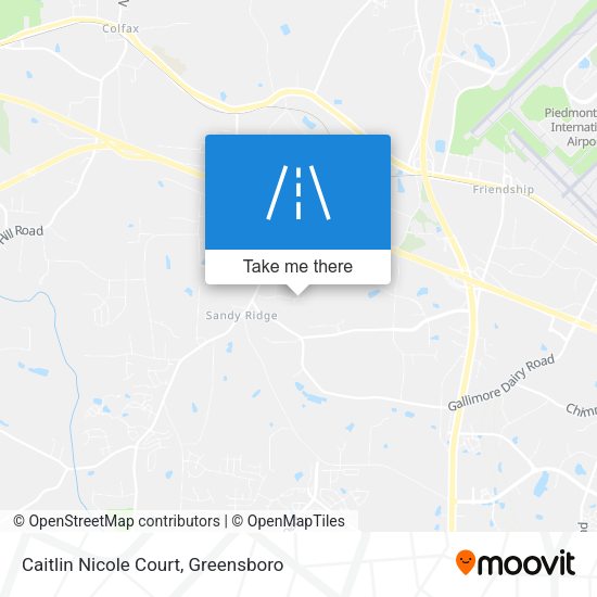 Caitlin Nicole Court map