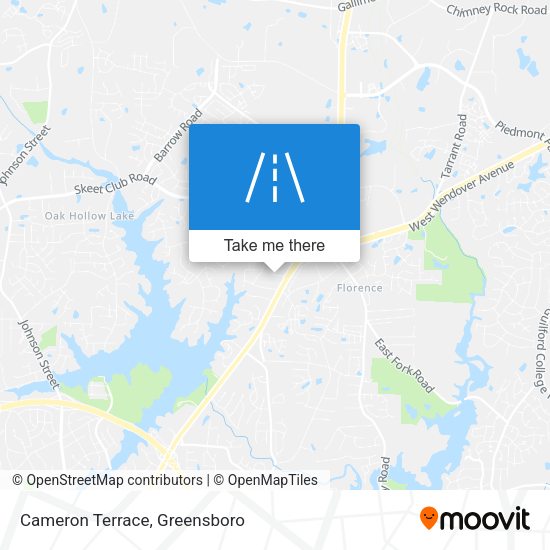 Cameron Terrace map