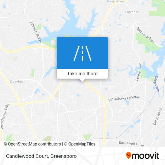 Mapa de Candlewood Court