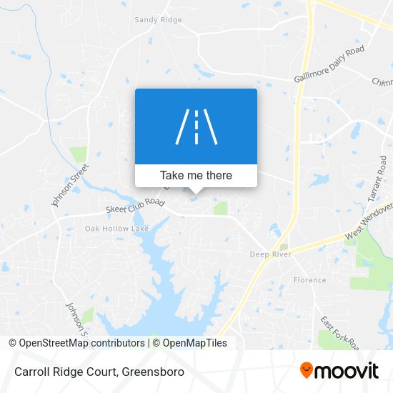 Carroll Ridge Court map