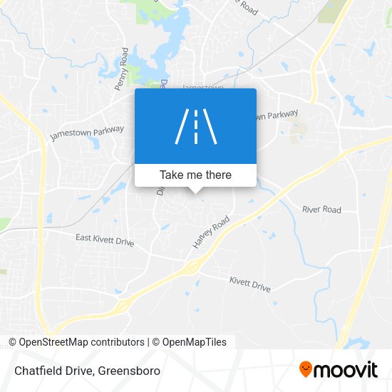 Chatfield Drive map