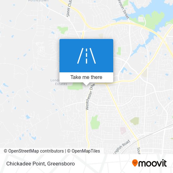 Chickadee Point map