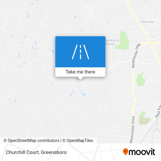 Churchill Court map