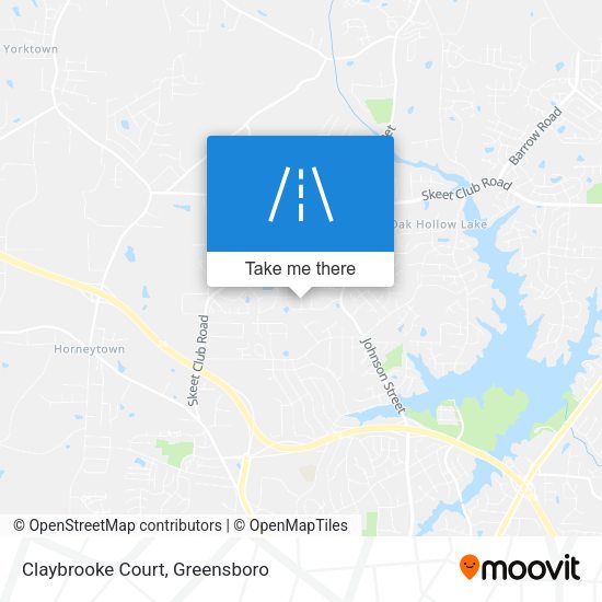 Claybrooke Court map