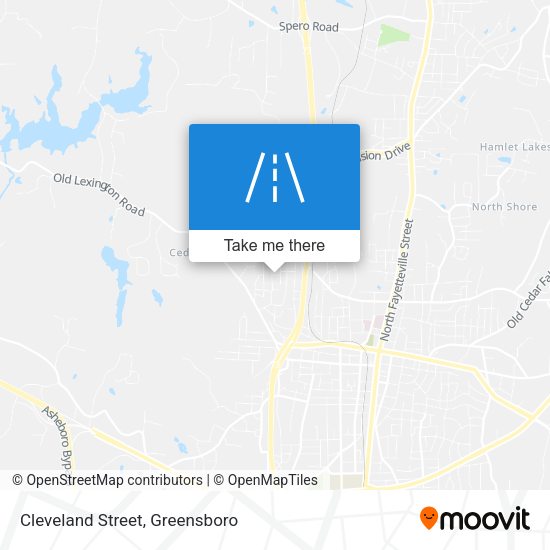 Cleveland Street map
